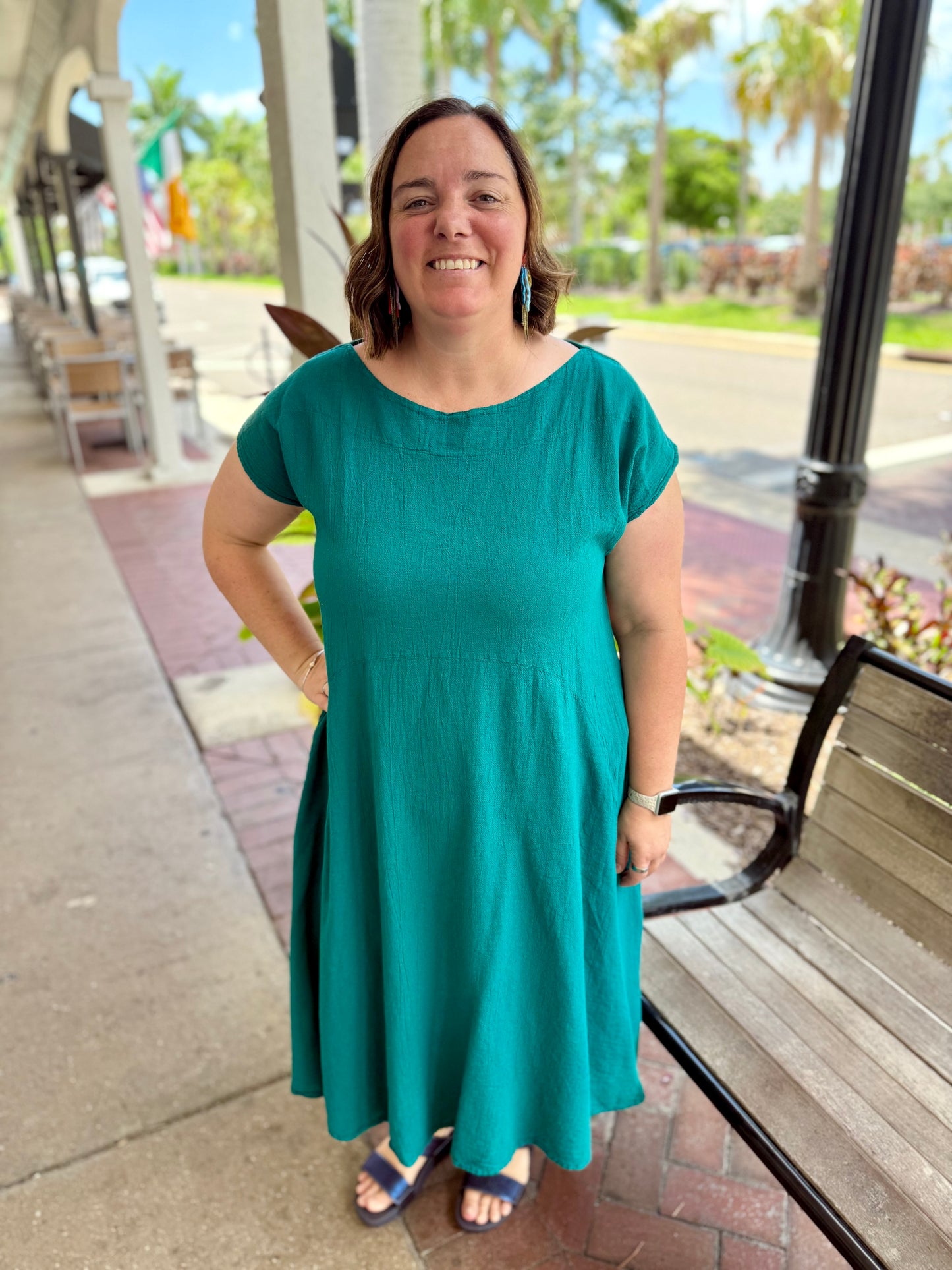 Dunes Abejaruco Bubble Dress