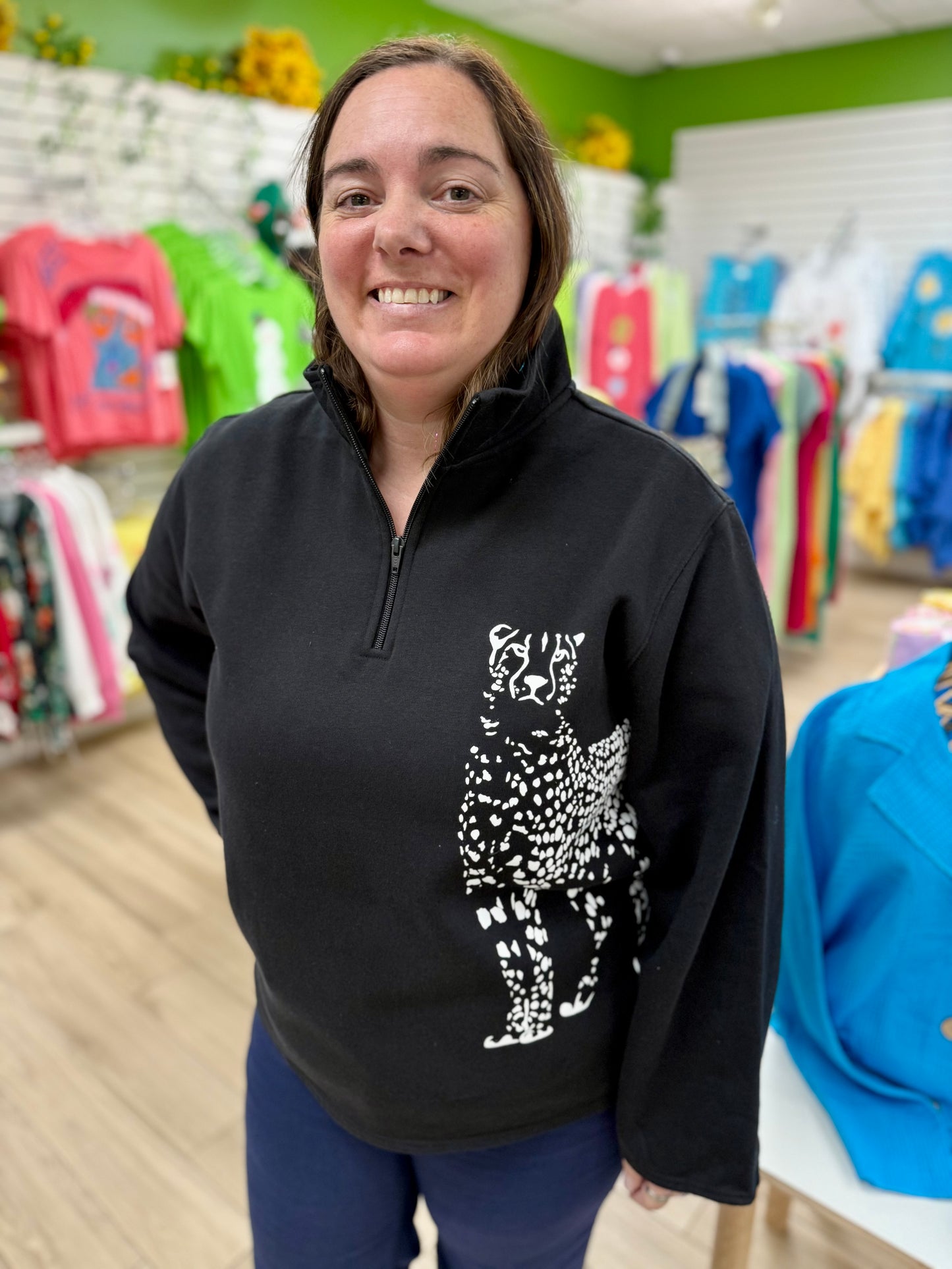 Victoria Cheetah Fleece