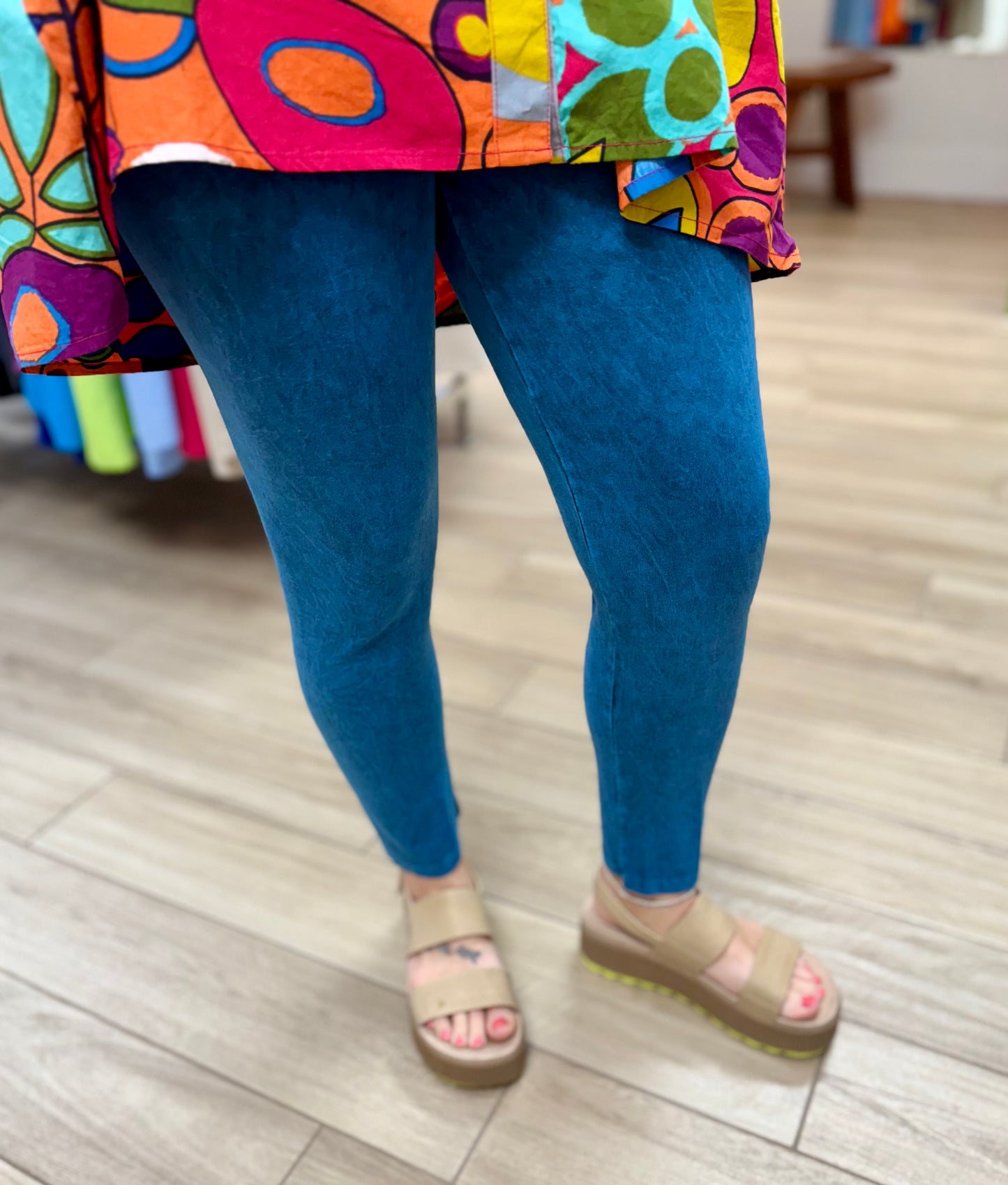 Jess & Jane M37 Cotton Capri Legging