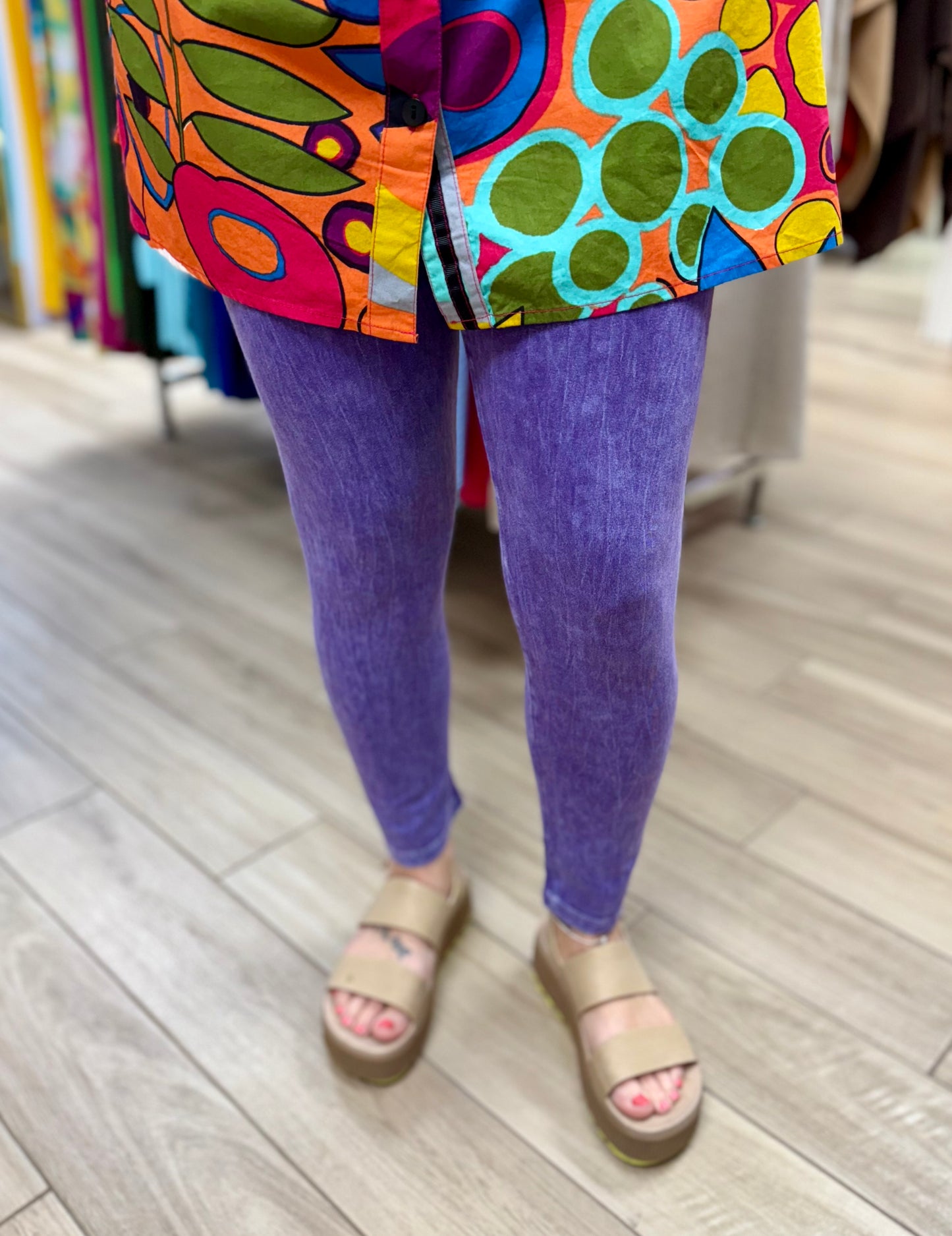 Jess & Jane M37 Cotton Capri Legging