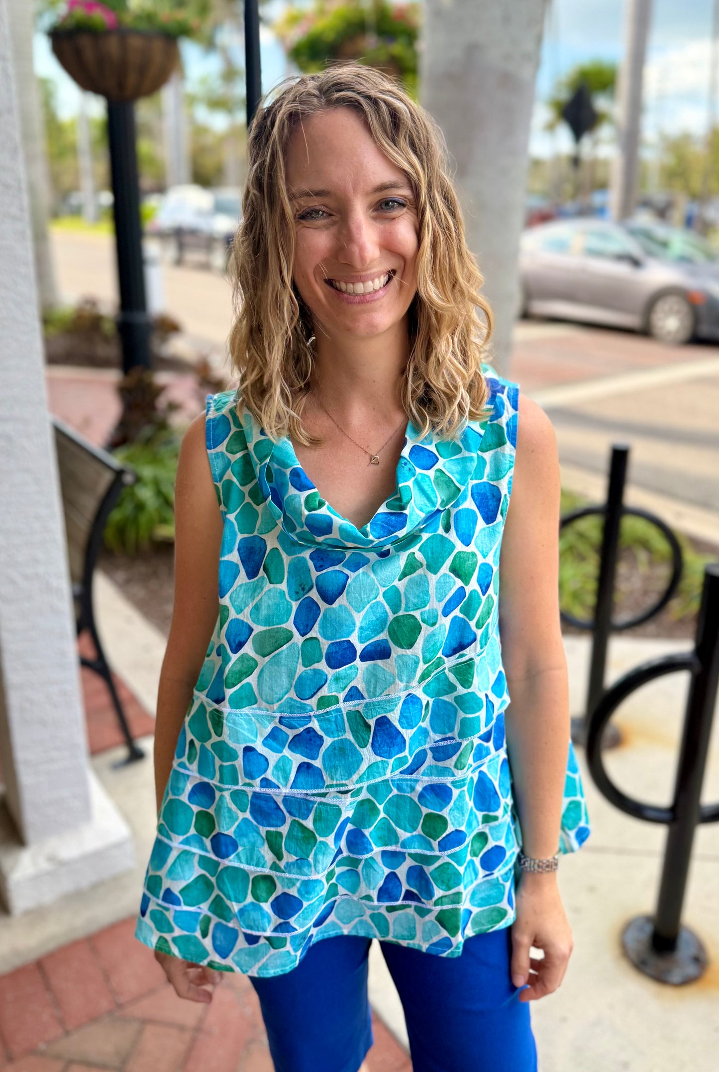 Tulip CV36 Leilani Print Tank Top