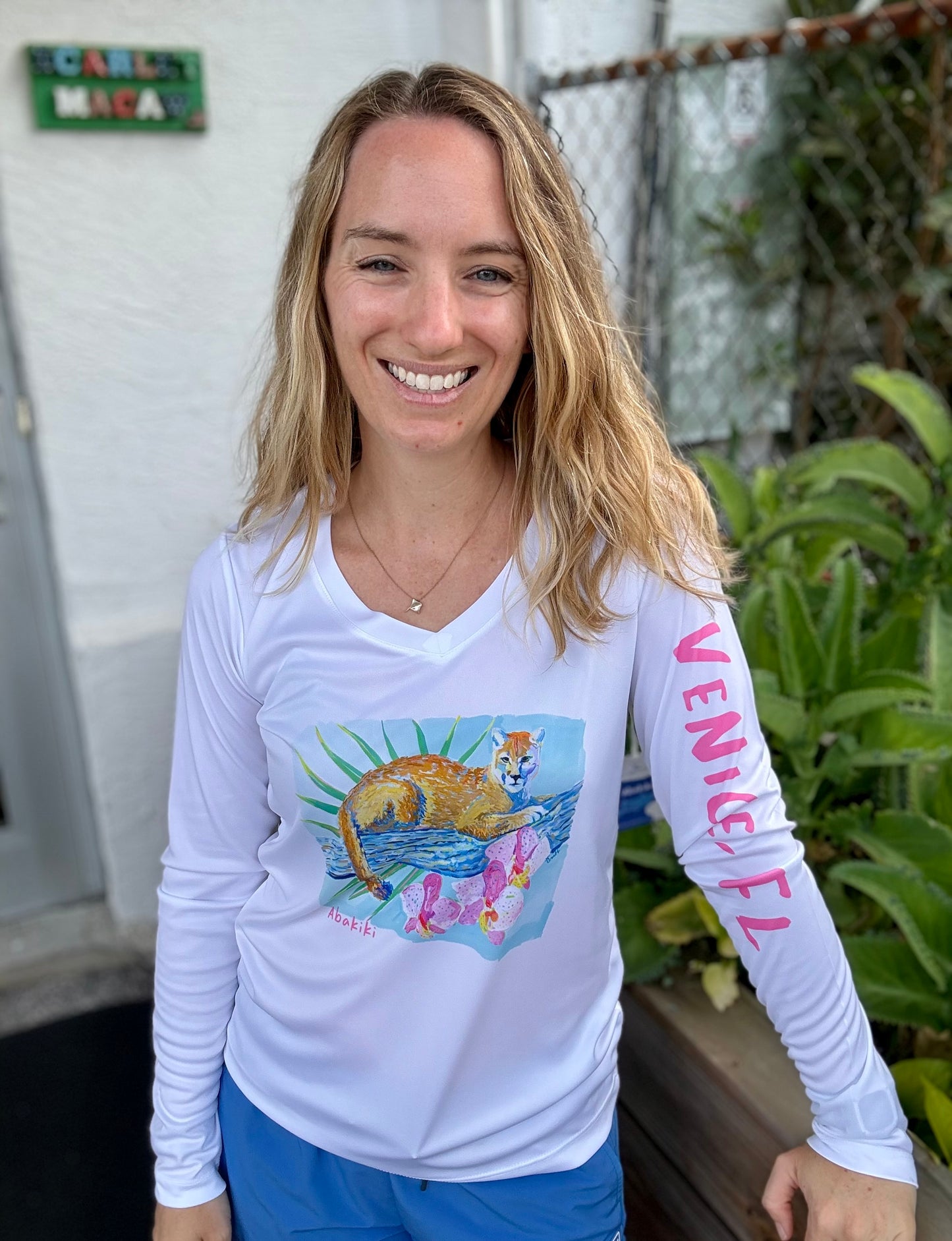 Abakiki UPF Florida Panther Top