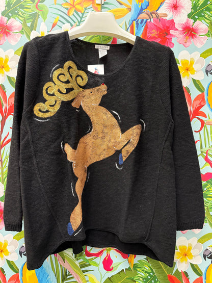 MoMo Sweater - Rudolph