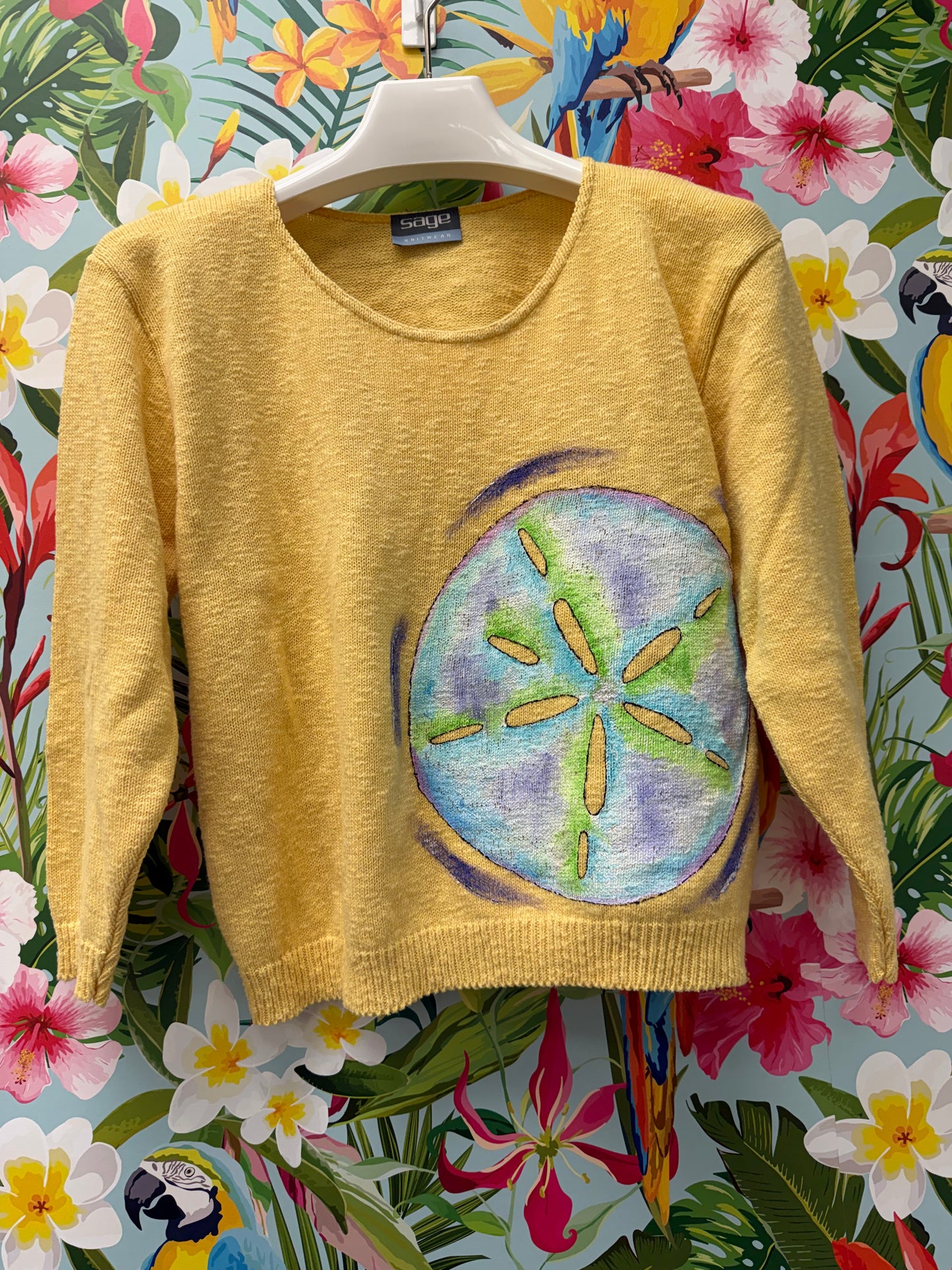 MoMo Sweater - Pastel Sand Dollar