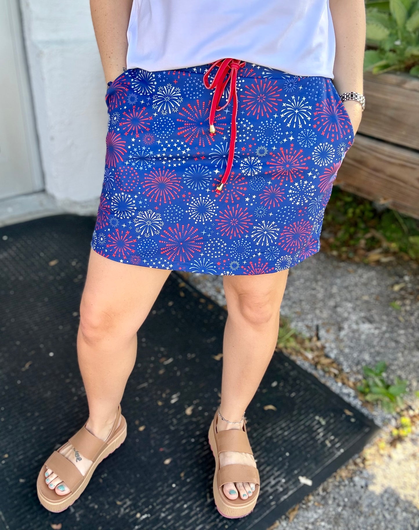Jess Lea Print Skort