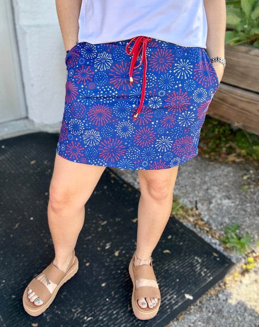 Jess Lea Print Skort