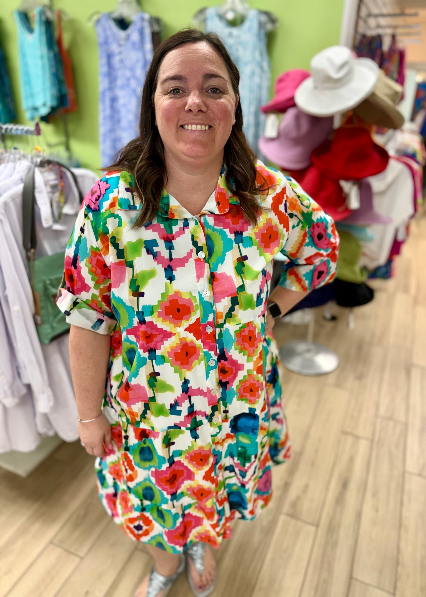 Toofan CP77-198 Big Flower Dress