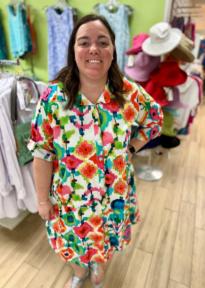 Toofan CP77-198 Big Flower Dress