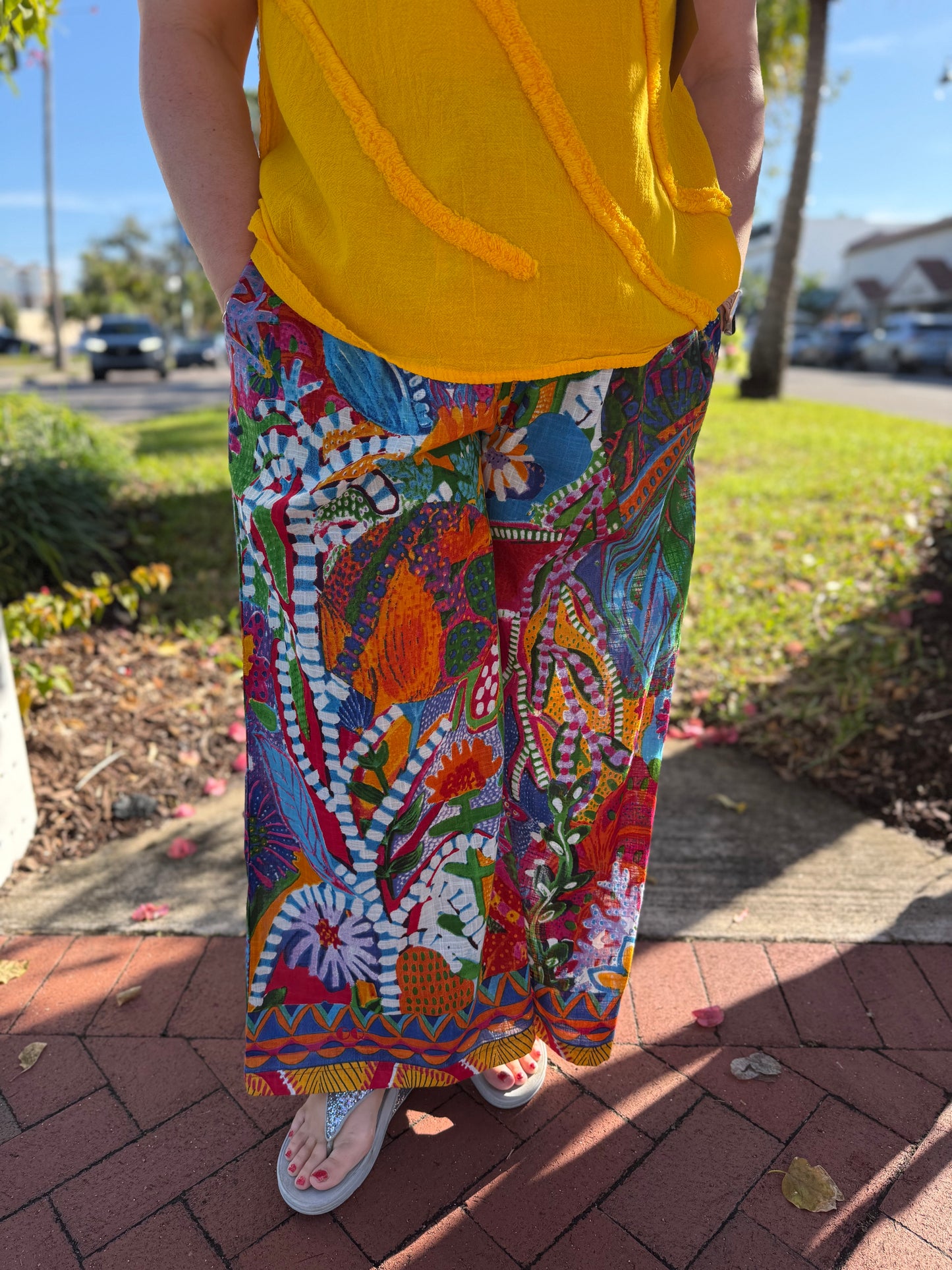 Orientique 4655 Ipanema Print Pant