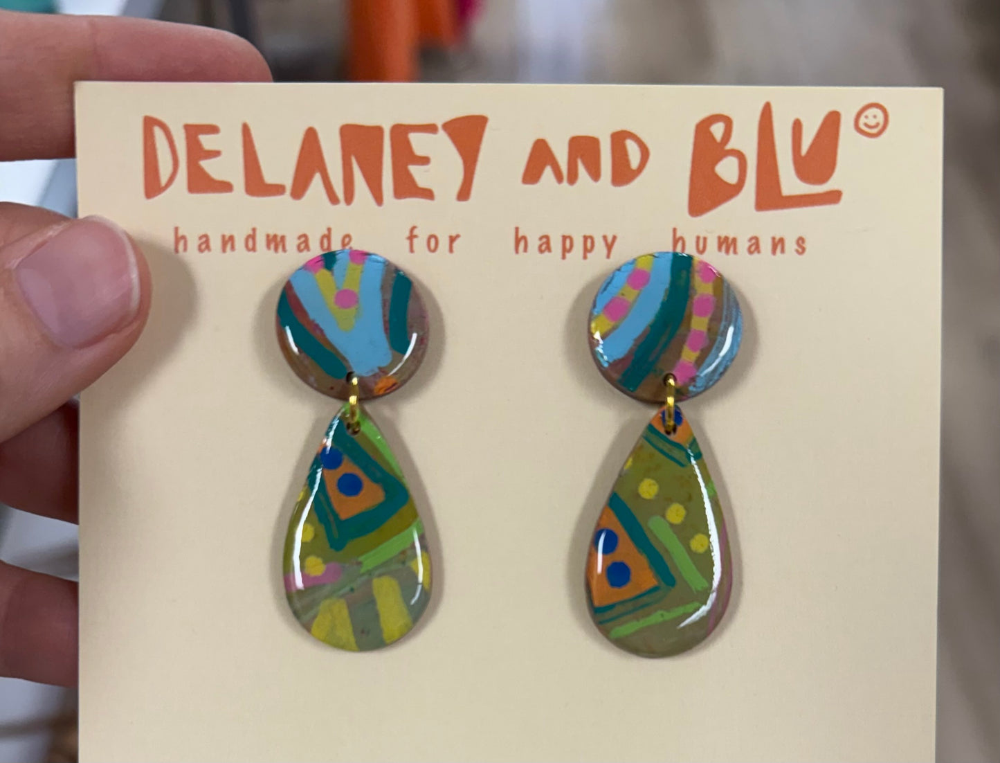 Delaney & Blue Earrings