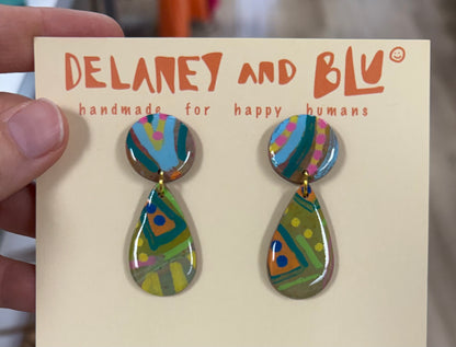 Delaney & Blue Earrings