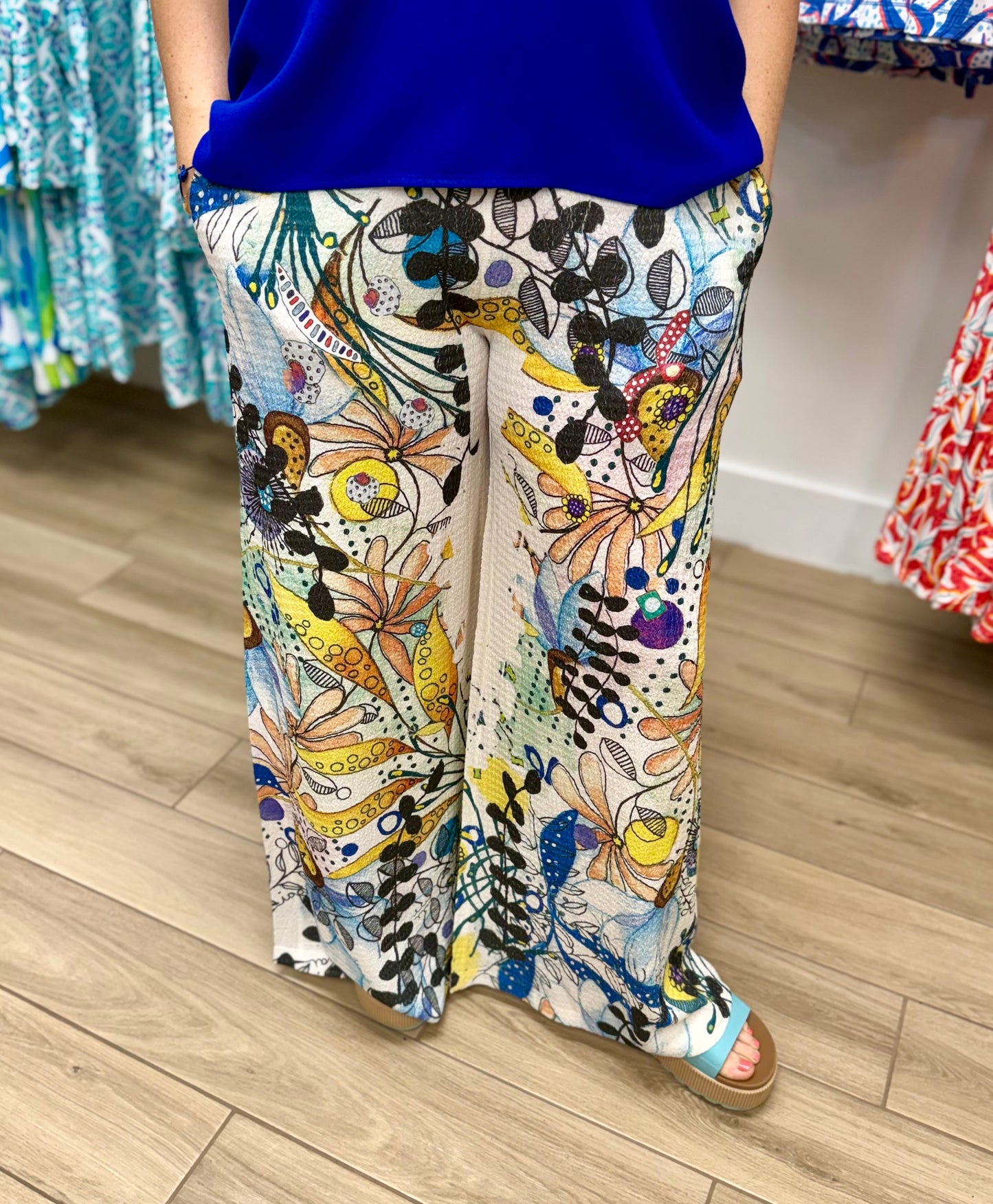 Inoah B262YO Sunny Bloom Pant