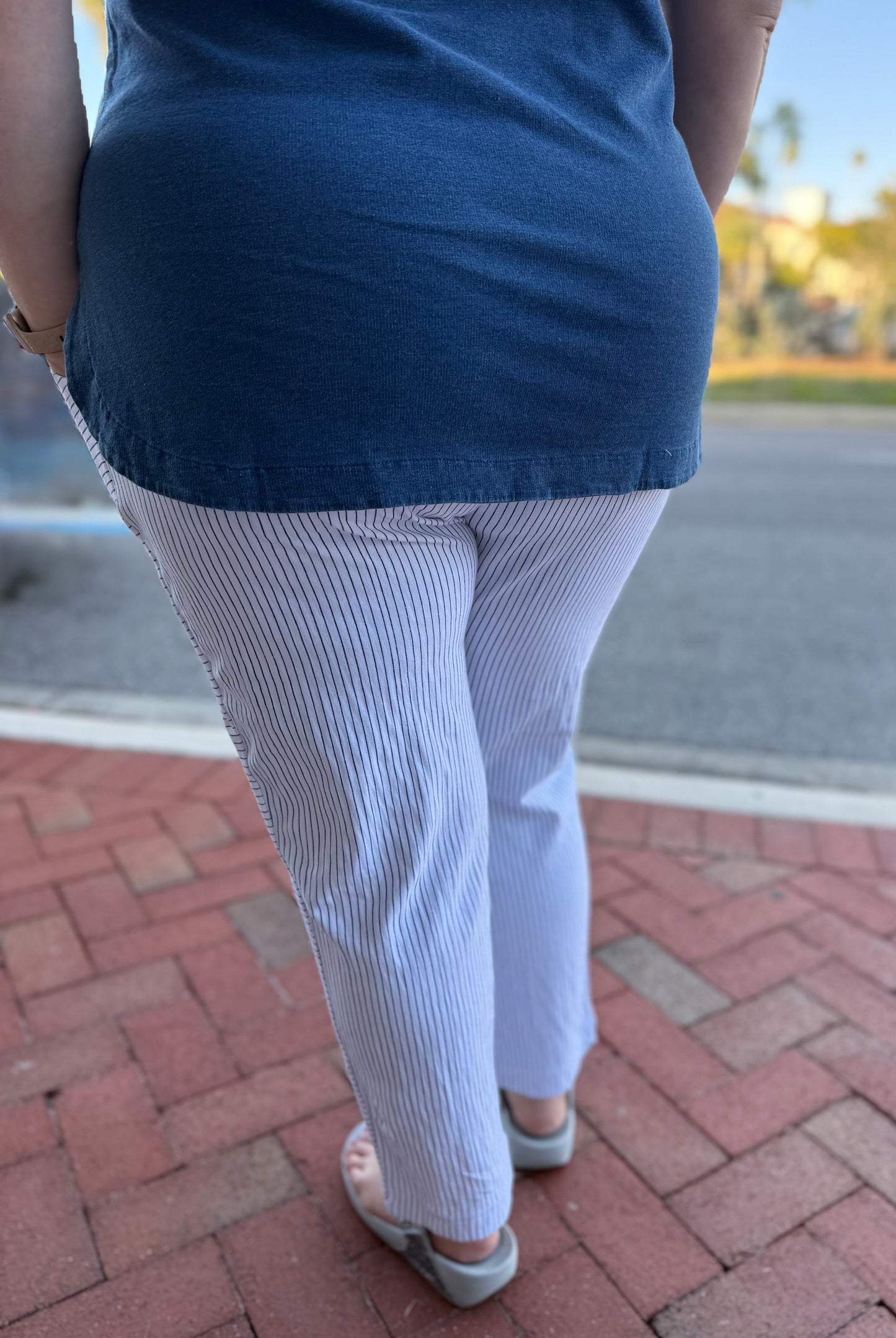 Wild Palms 5608 Denim Stripe Pant