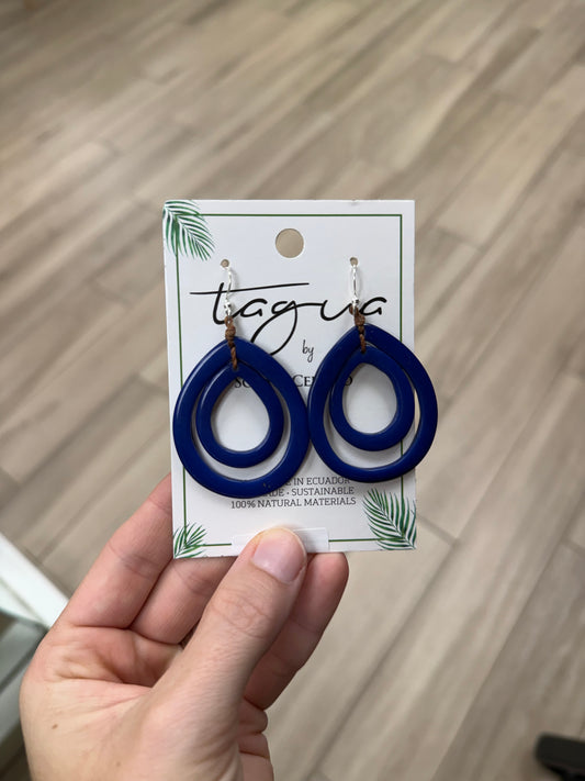 Tagua Andy Earring
