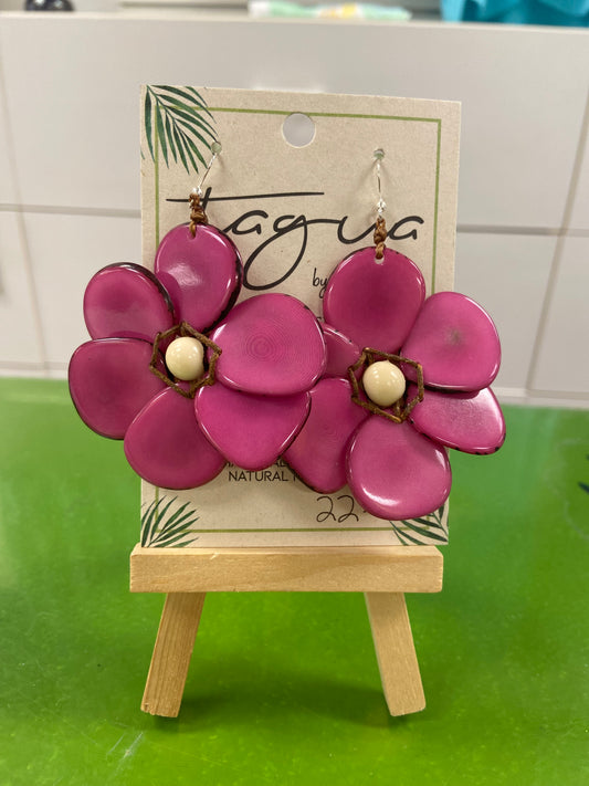 Tagua Rosalia Earring