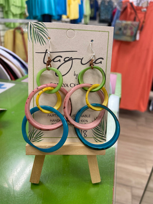 Tagua Yazmine Earring