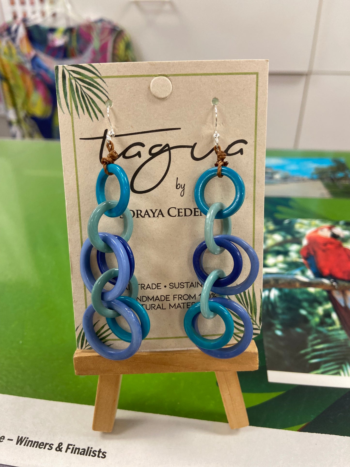 Tagua Olivia Earring