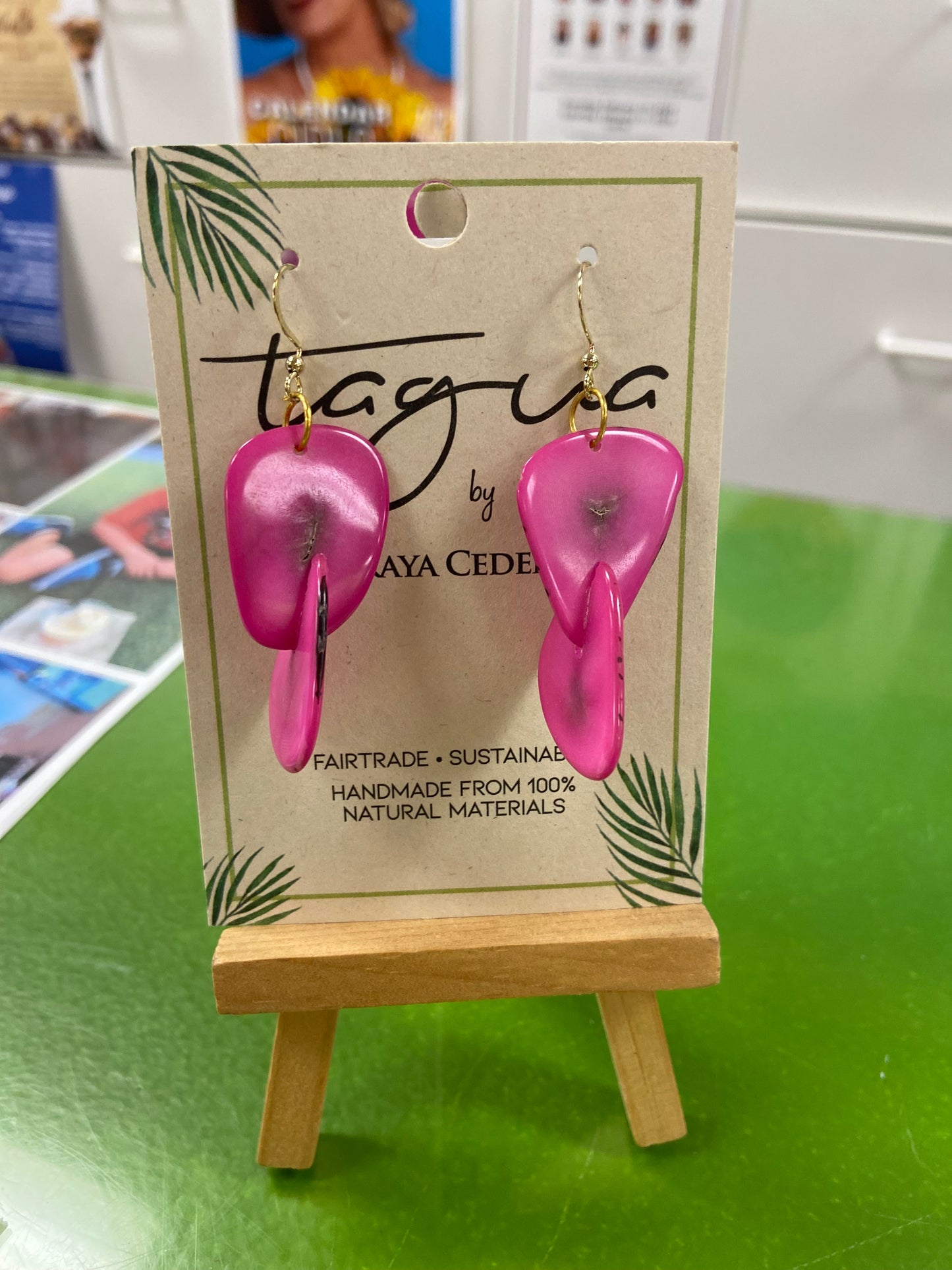 Tagua Morgan Earring