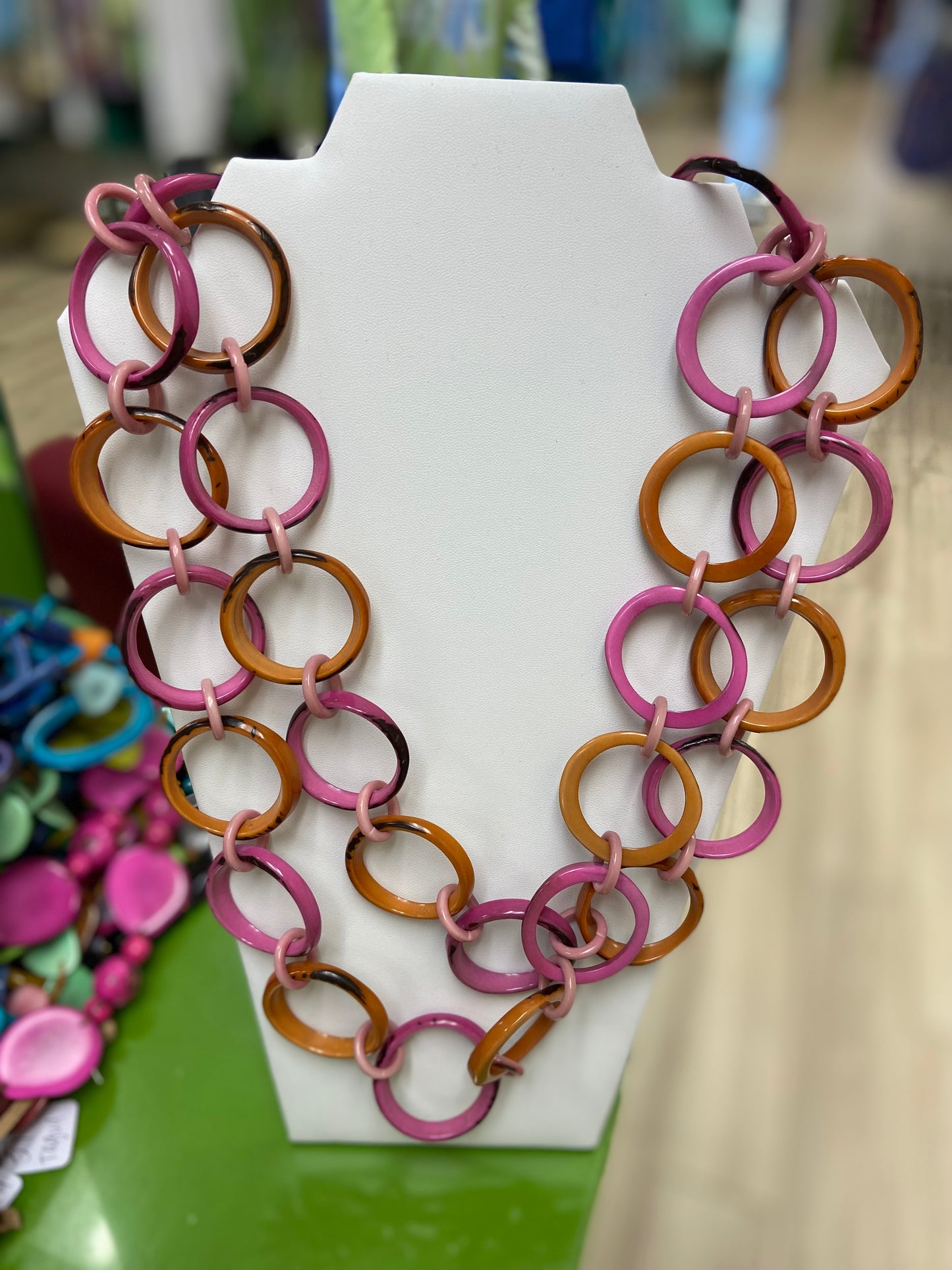Tagua Ring of Life Necklace