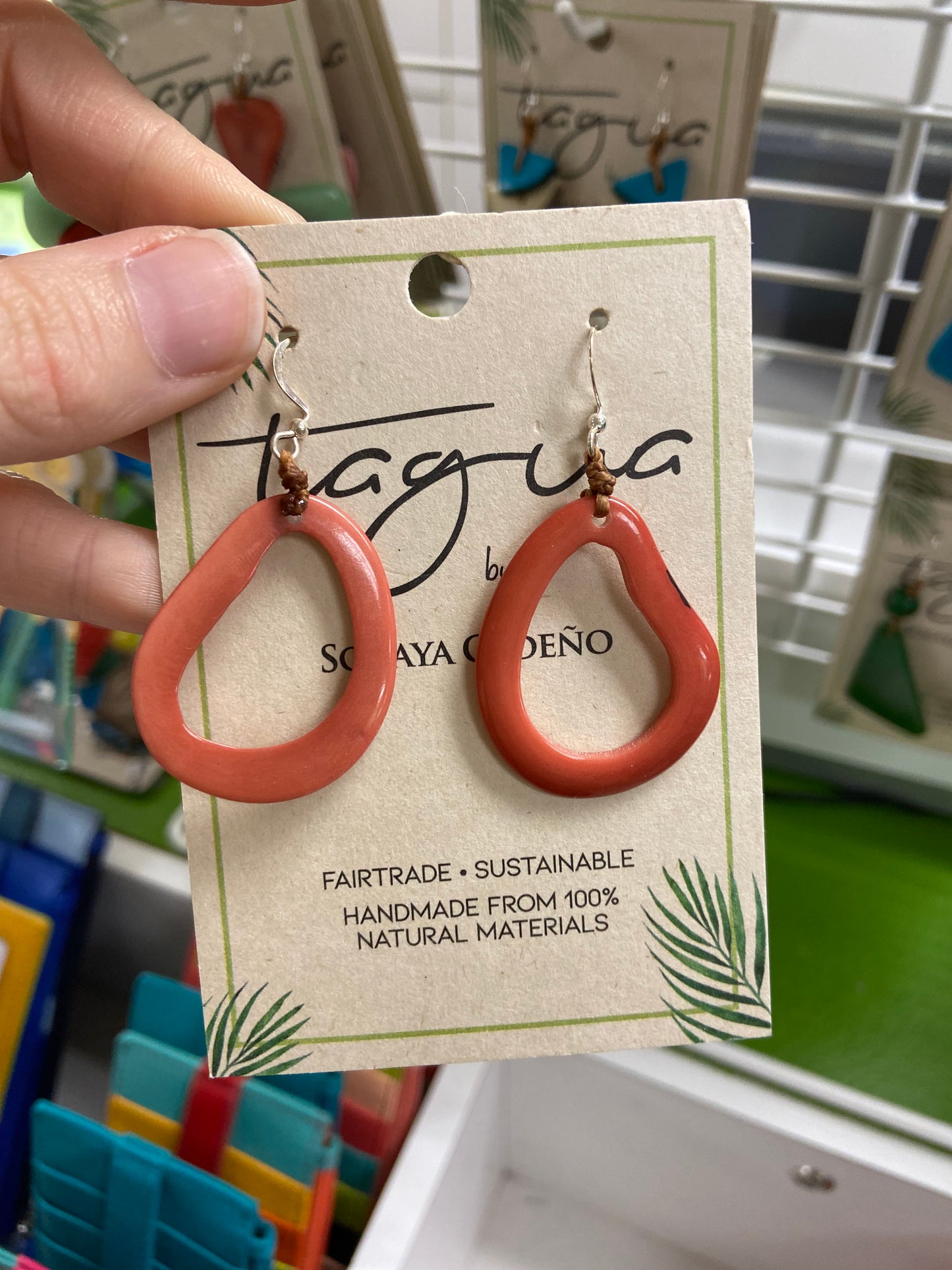 Tagua Marianita Earring