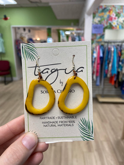 Tagua Marianita Earring