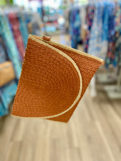 MiMi Straw Crossbody Bag