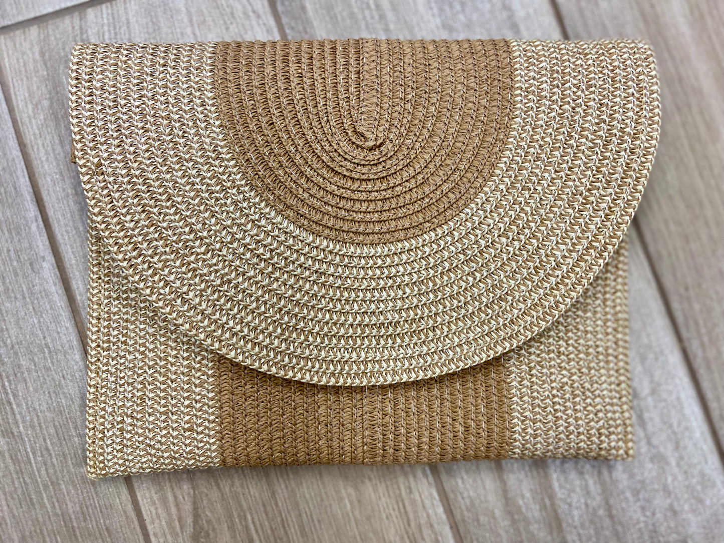 MiMi Straw Crossbody Bag