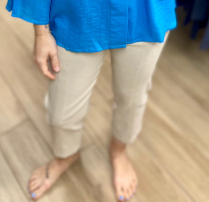 Klaveli Kennedy Slit Back Capri