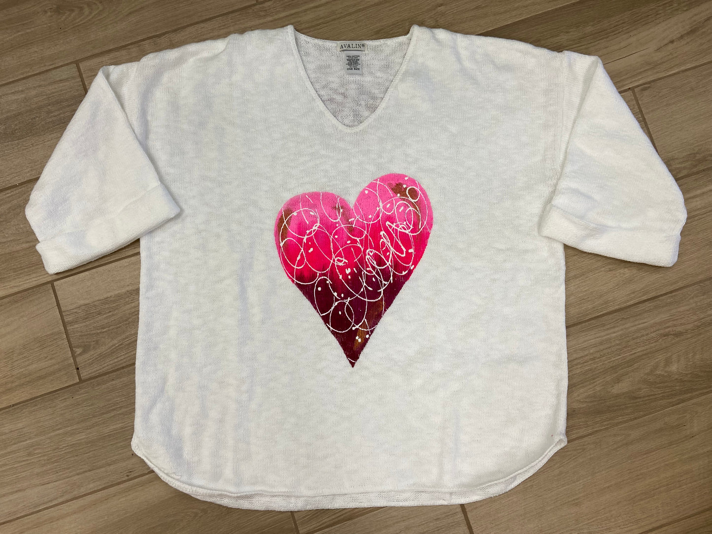 MoMo Sweater - Art Heart