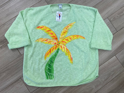MoMo Sweater - Pop Palm