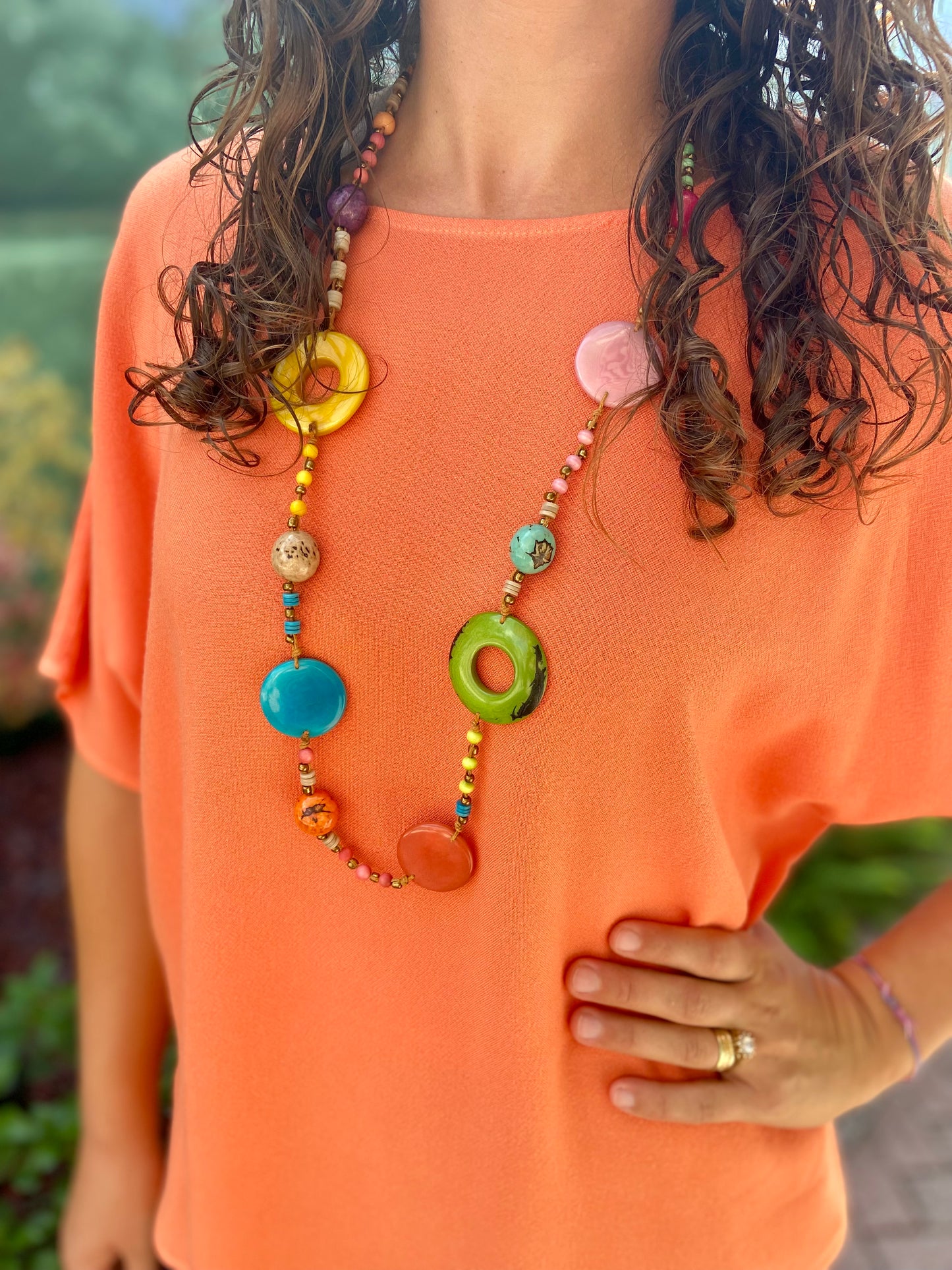 Tagua Ida Necklace