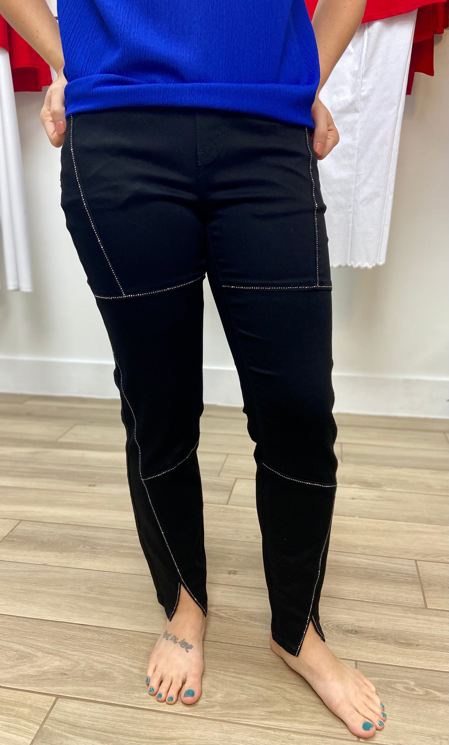 Euro P15 Sparkle Strip Jean