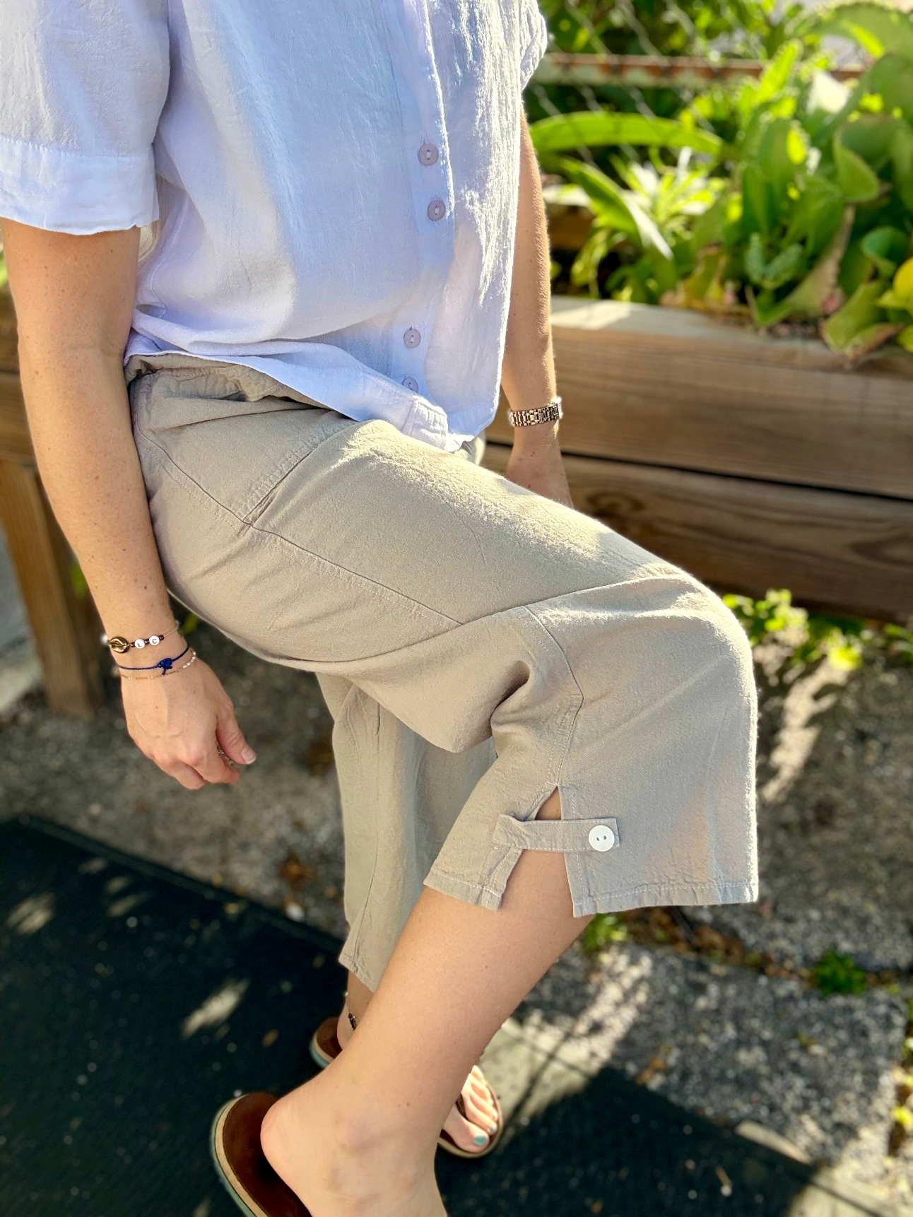 Maya Jones M1423 Cotton Capri