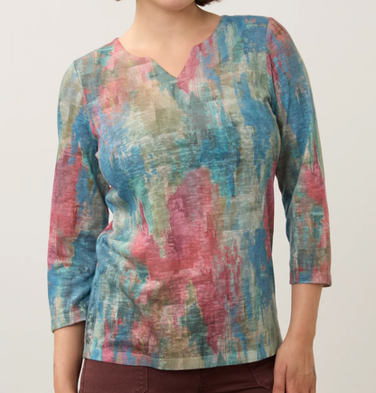 FDJ Horatio Print Top