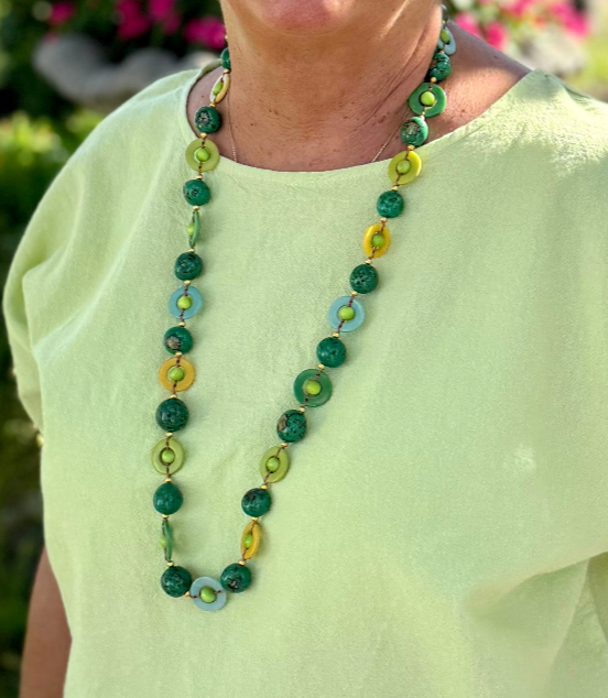 Tagua Frida Necklace
