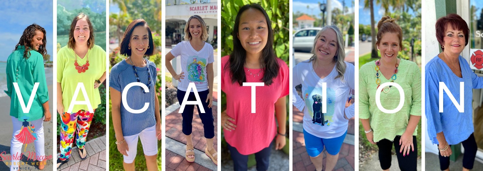 Scarlet Macaw Resort Wear