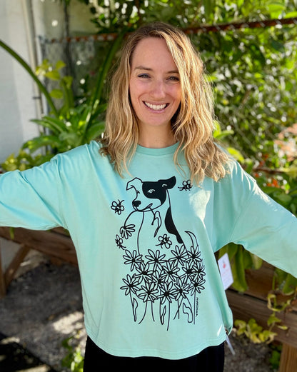 Marushka Dog Flower Top