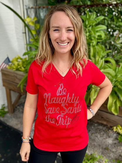 Get Lucky Be Naughty Sparkle Top