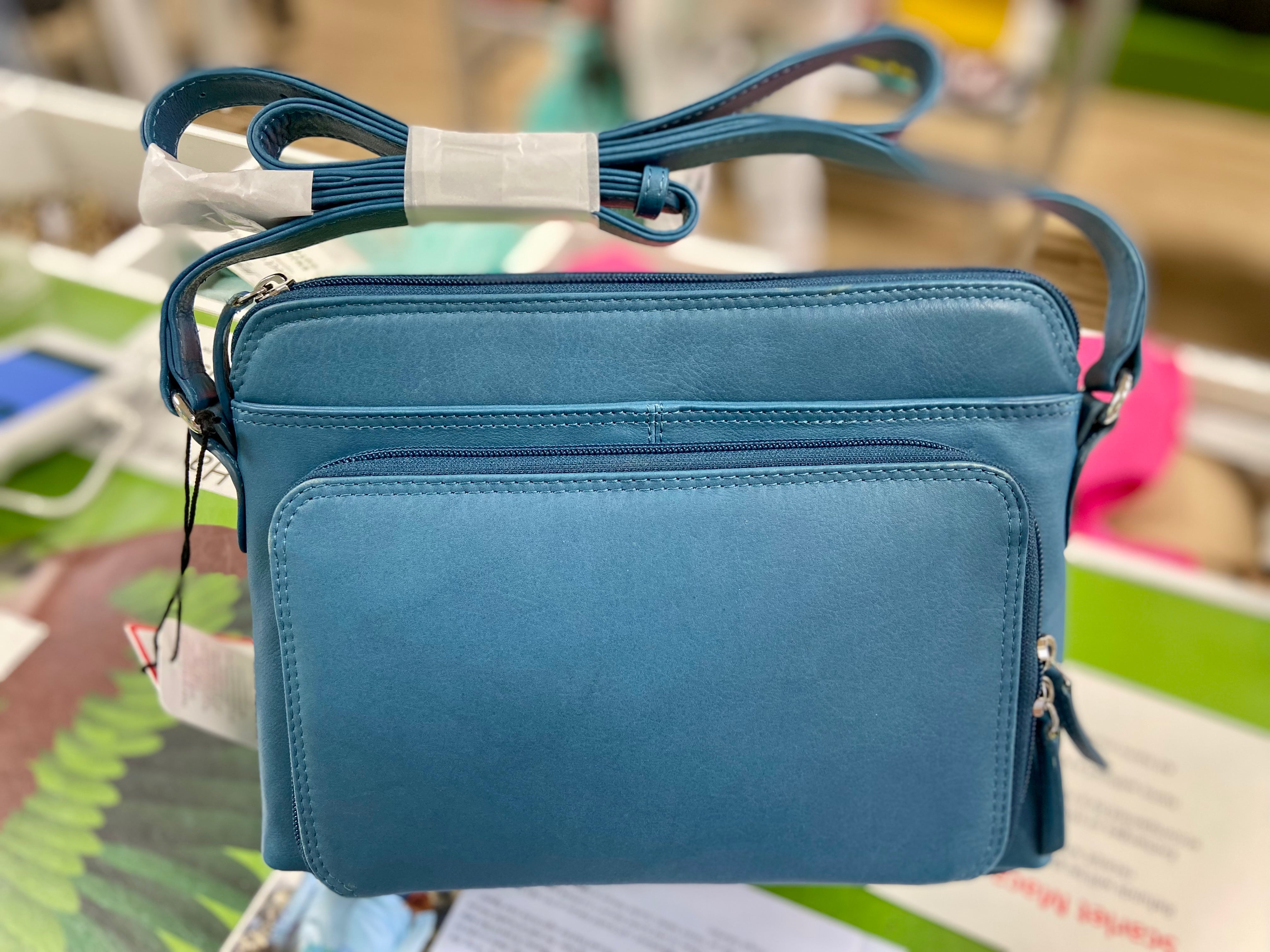 6333 Turquoise - Organizer Bag - The Handbag Store