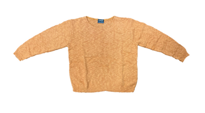 Sage Crew Neck Crop Sweater