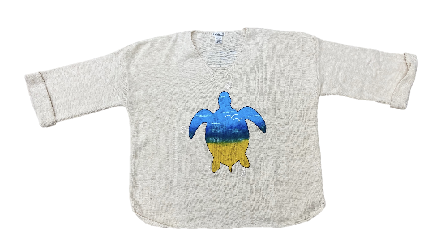 MoMo Sweater - Beach Turtle